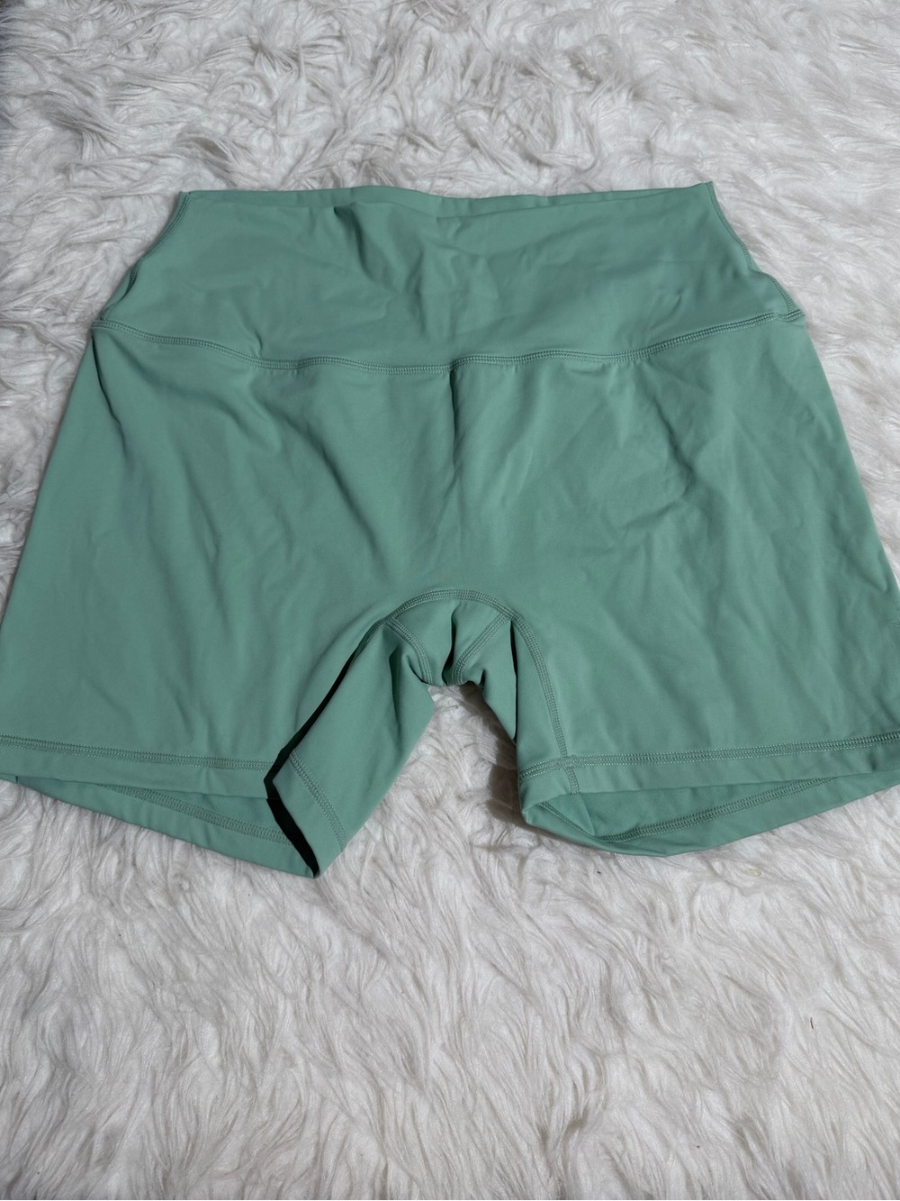 Set Active XXL Mint Green Workout Shorts Airluxe Yoga Pilates High Waist Running